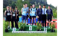 2018 Athletics Nationals Dunedin December 4 x 100m team